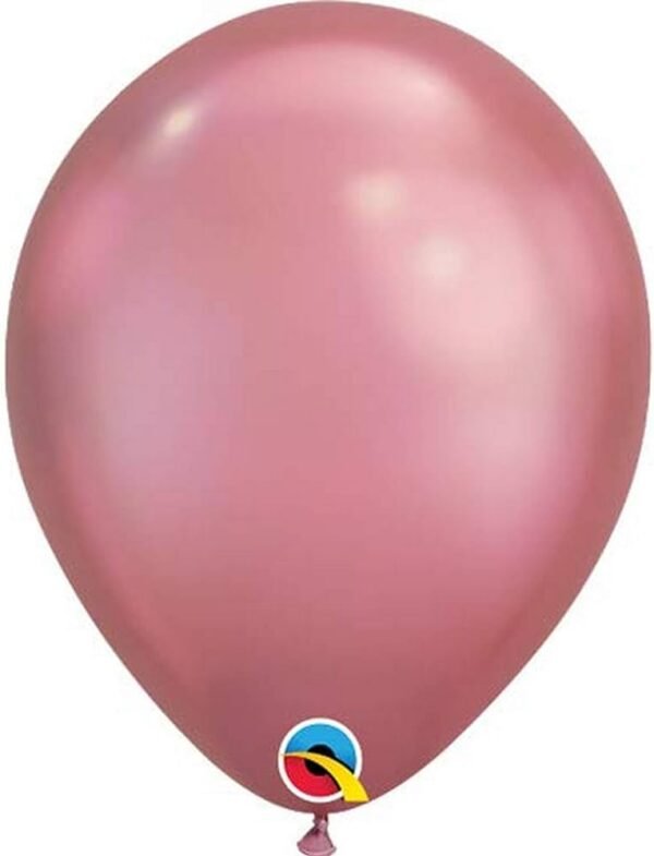 Globos Qualatex Chrome R12 x50 unid