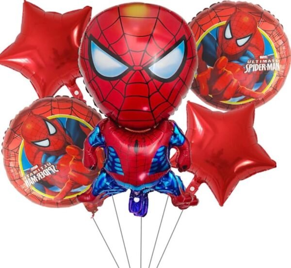 Globos Personajes Animados Set de 5piezas