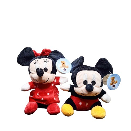 Peluches de Mickey y Minnie Peq.