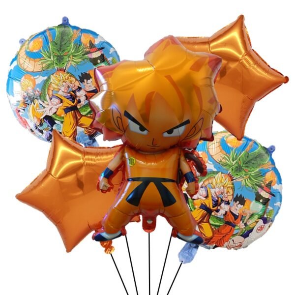 Globos Personajes Animados Set de 5piezas