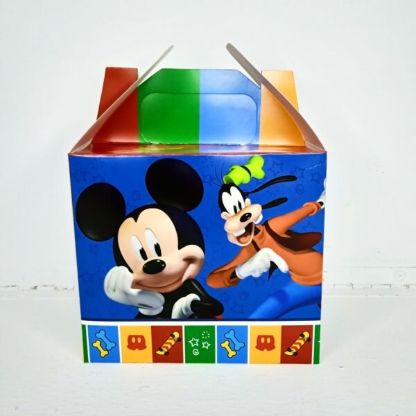 Cajas de Cotillón Med. Mickey2 x6 unid