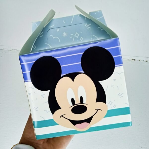 Cajas de Cotillón Med. Mickey x6 unid