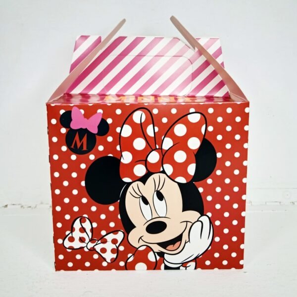 Cajas de Cotillón Med. Minnie2 x6 unid