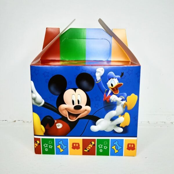 Cajas de Cotillón Med. Mickey2 x6 unid