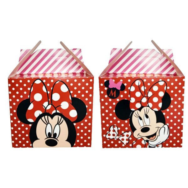 Cajas de Cotillón Med. Minnie2 x6 unid