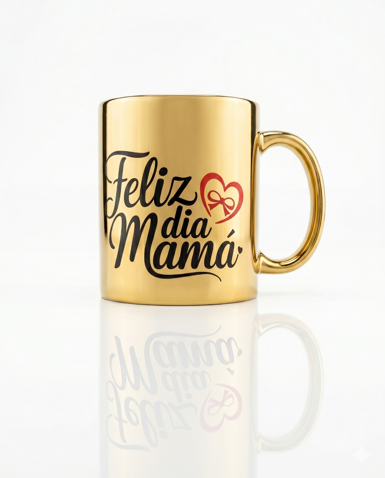 Tazas Espejo Dorados para Mamá x4 unid - Image 7