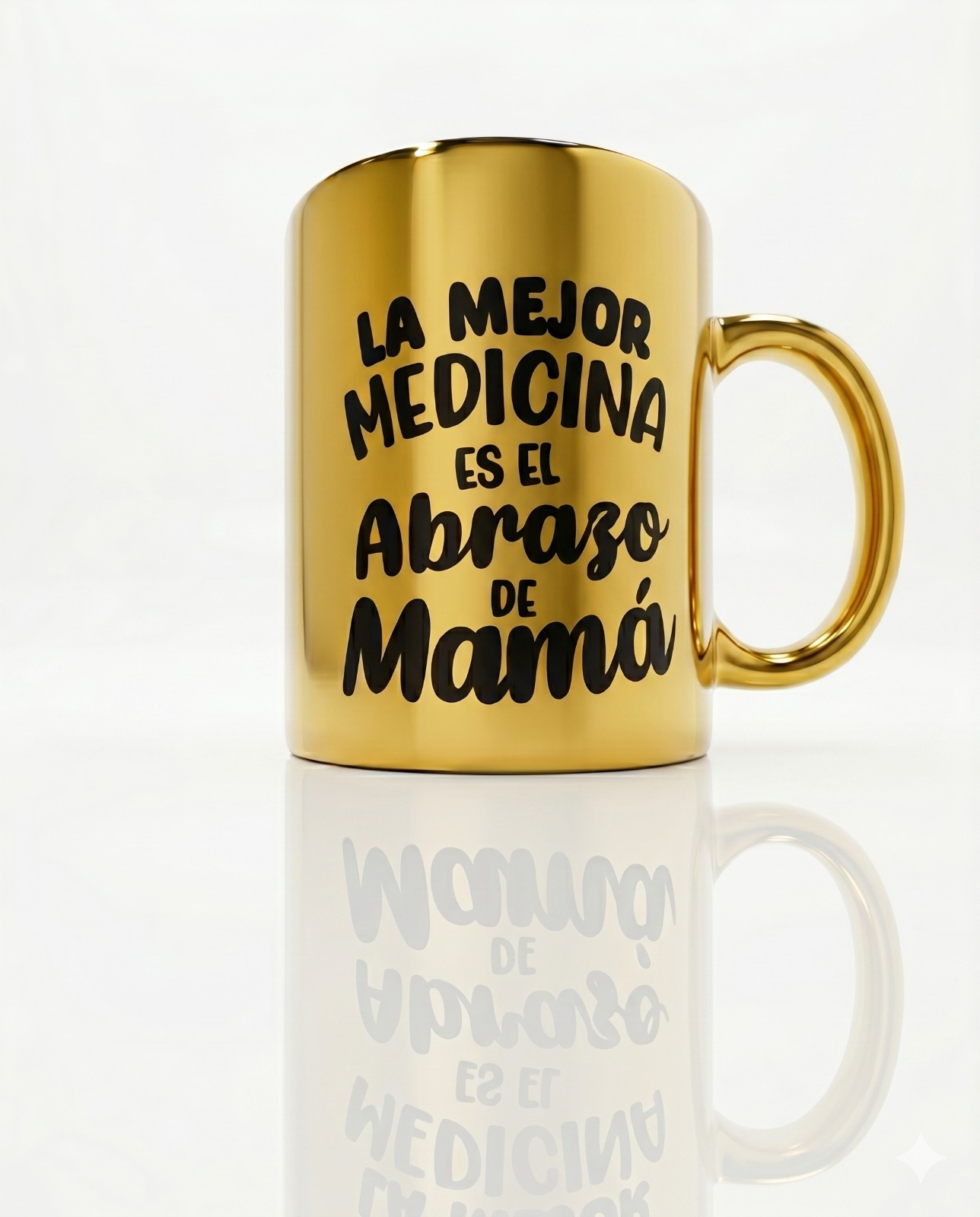 Tazas Espejo Dorados para Mamá x4 unid - Image 9