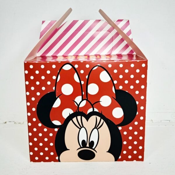 Cajas de Cotillón Med. Minnie2 x6 unid