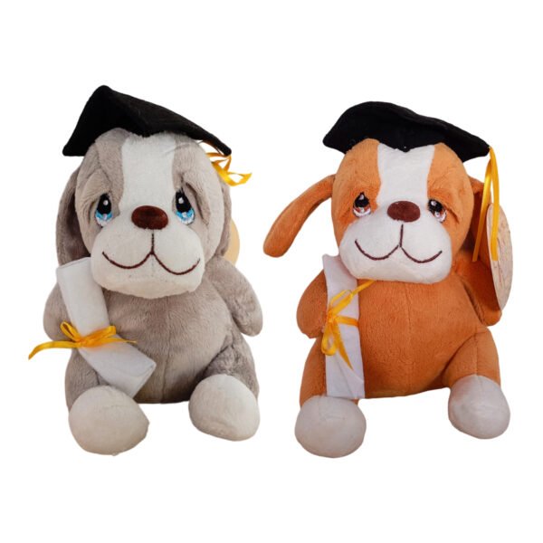 Peluches de Perros G/M de Graduación 25cm