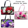 Cartera de Rosas Pétalos de Jabón