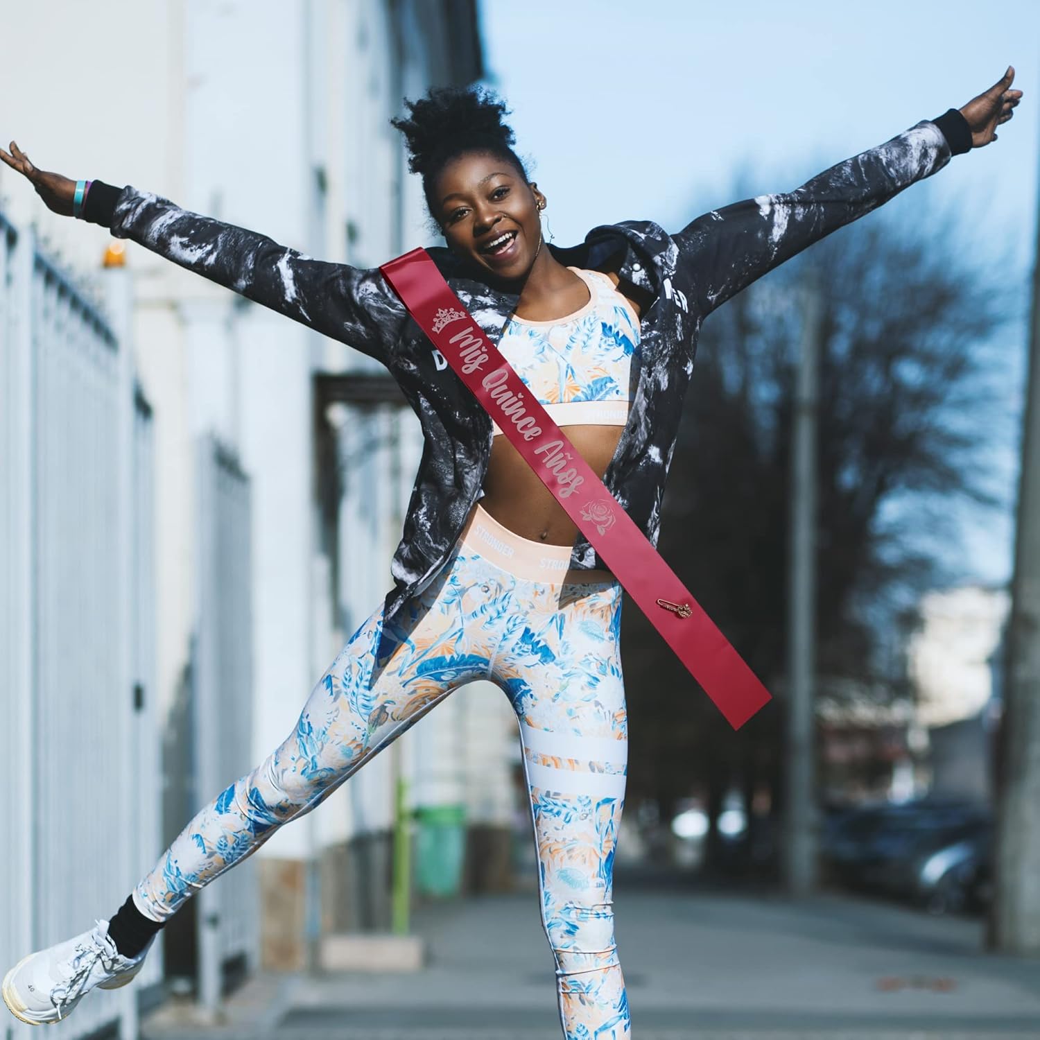 Banda de Cumpleaños 15 años Escarchada - Image 3