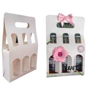 Cajas 3 Botellas Blanca x6 unid
