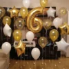 Globos Números 32" Rosagold x10 unid - Image 3
