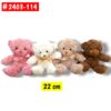 Peluche Ositos Colores Corbata 22cm #2403-114