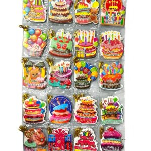 Tarjetas Blister Cumple Figuras x160 unid #8229