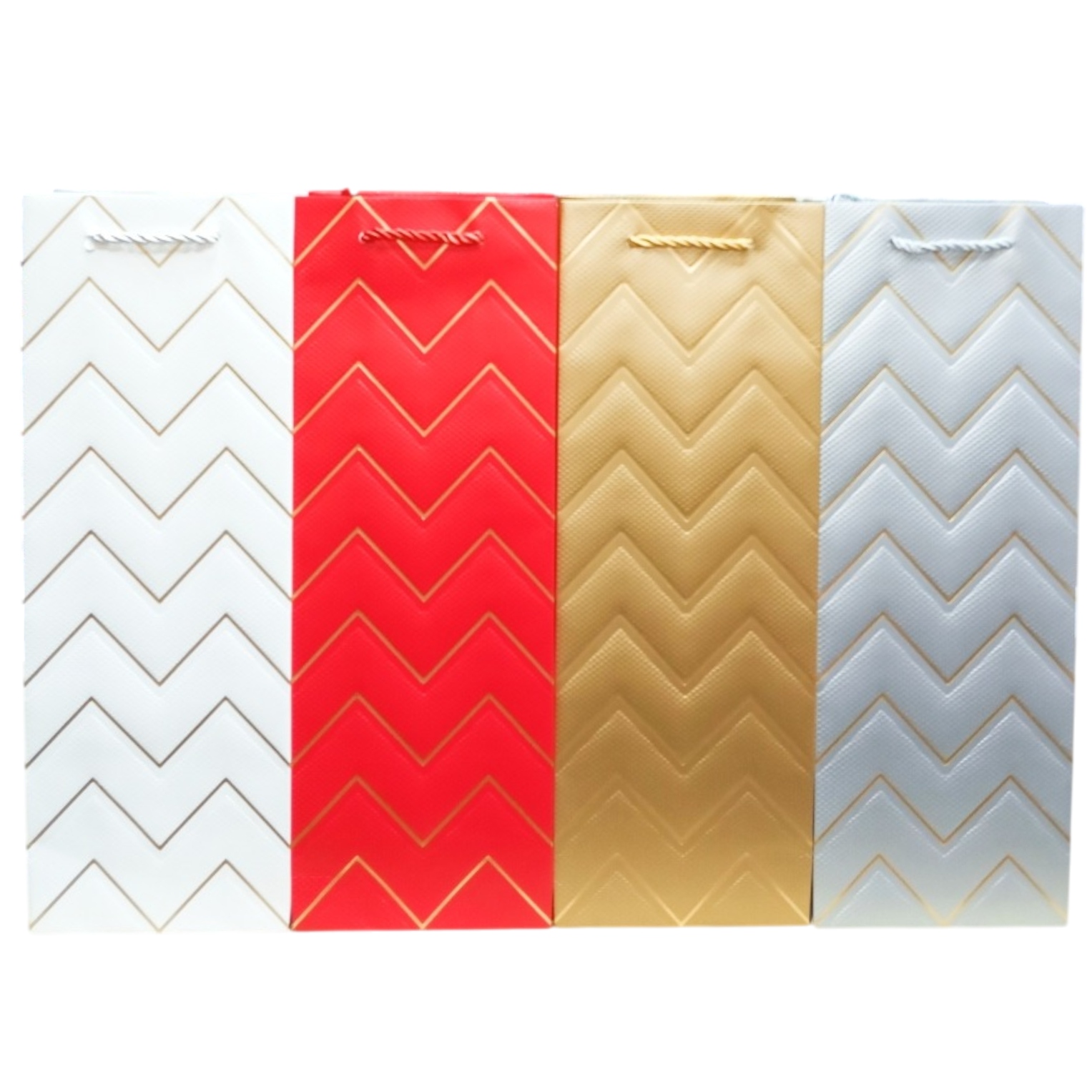 Bolsas Botelleras Zigzag x12 unid