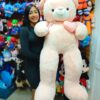 Peluche Oso Rosa Coraz. Pecho 140cm #2453-135 - Image 3