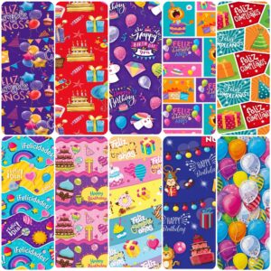 Papel de Regalo Cumple Color x100 pliegos