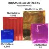 Bolsas Delux 23x18 Metal Egipcio x12 unid - Image 4