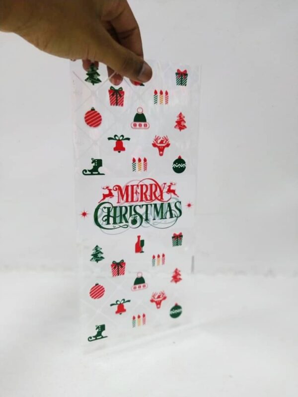 Bolsitas de Celofan Navidad x50 unid #BH01-12 - Image 9