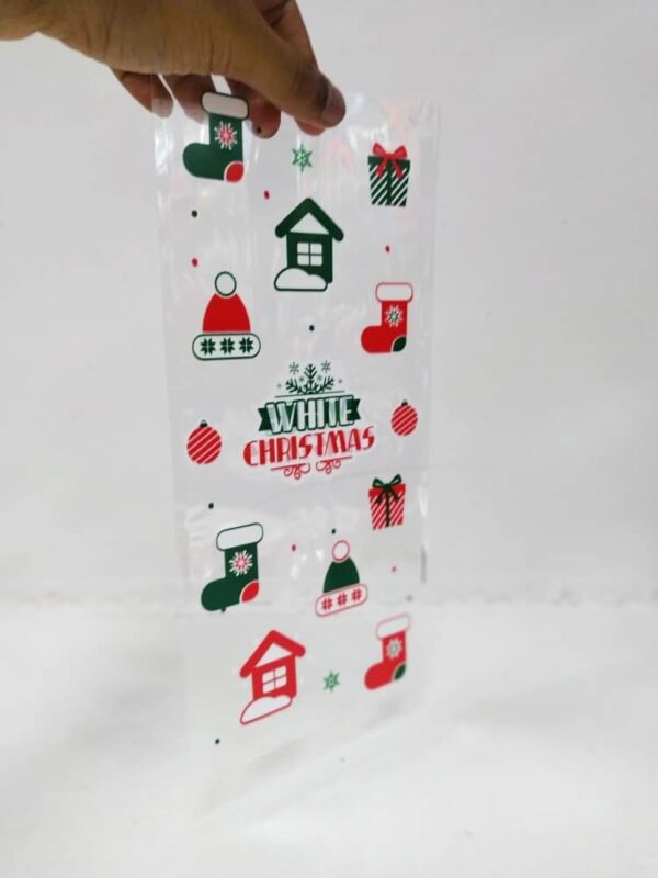Bolsitas de Celofan Navidad x50 unid #BH01-12 - Image 10