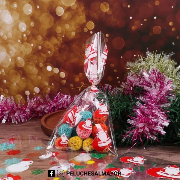 Bolsitas de Celofan Navidad x50 unid #BH01-12 - Image 2