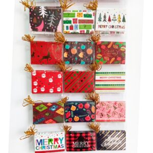 Tarjetas en blister Navidad Fondo x120 unid
