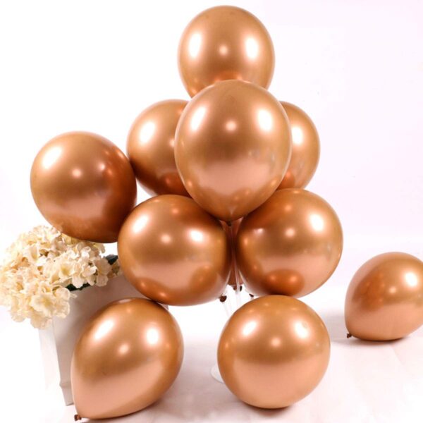 Globos Qualatex R11 Chrome Cobre x10 unid. - Image 5