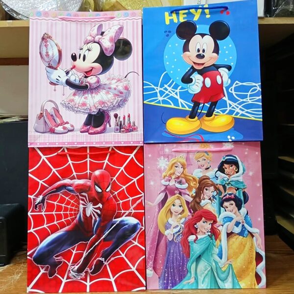 Bolsas Personajes 23x18 Mickey x12 unid - Image 7