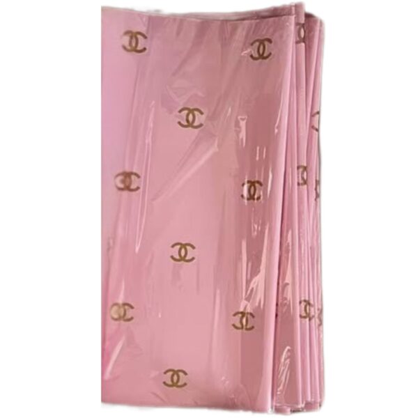 Papel Coreano Chanel Rosa Barbie x20 pliegos