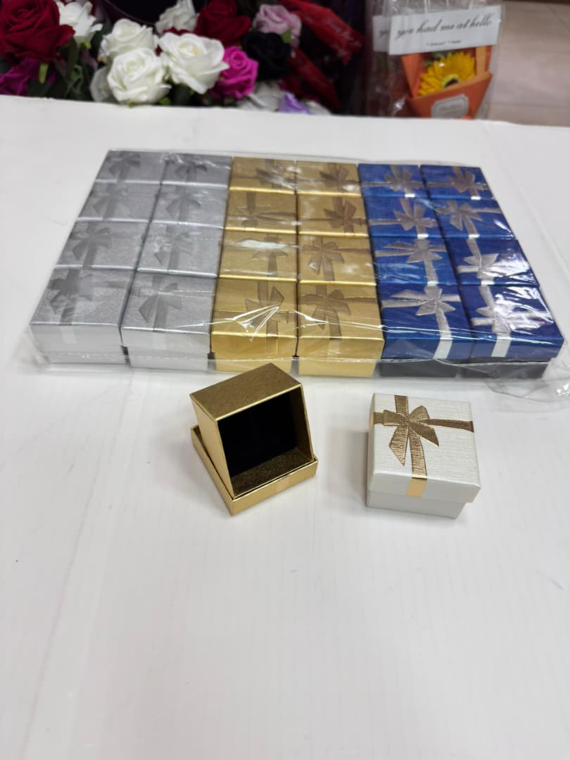 Estuche Anillo 5×5 Lazos x12unid - Image 4