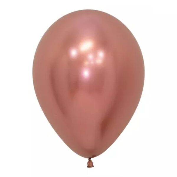 Globos Sempertex R5 Reflex Rosa Gold x50 unid.