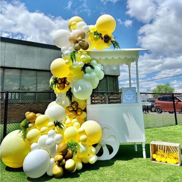 Globos Latex Sonrisa R11 Amarillo Mate x50 unid - Image 3