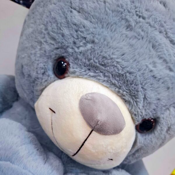 Peluche Oso Gris Coraz. Love 100cm #2450-100 - Image 2