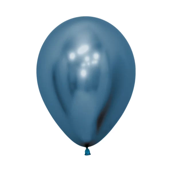 Globos Sempertex R12 Reflex Azul x10 unid.