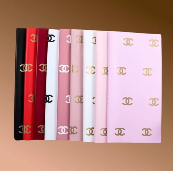 Papel Coreano Chanel Rosa Claro x20 pliegos - Image 5