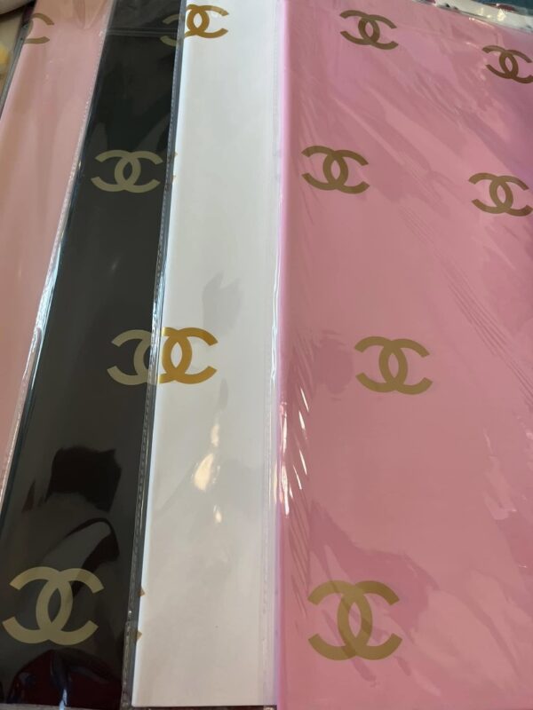 Papel Coreano Chanel Rosa Claro x20 pliegos - Image 4