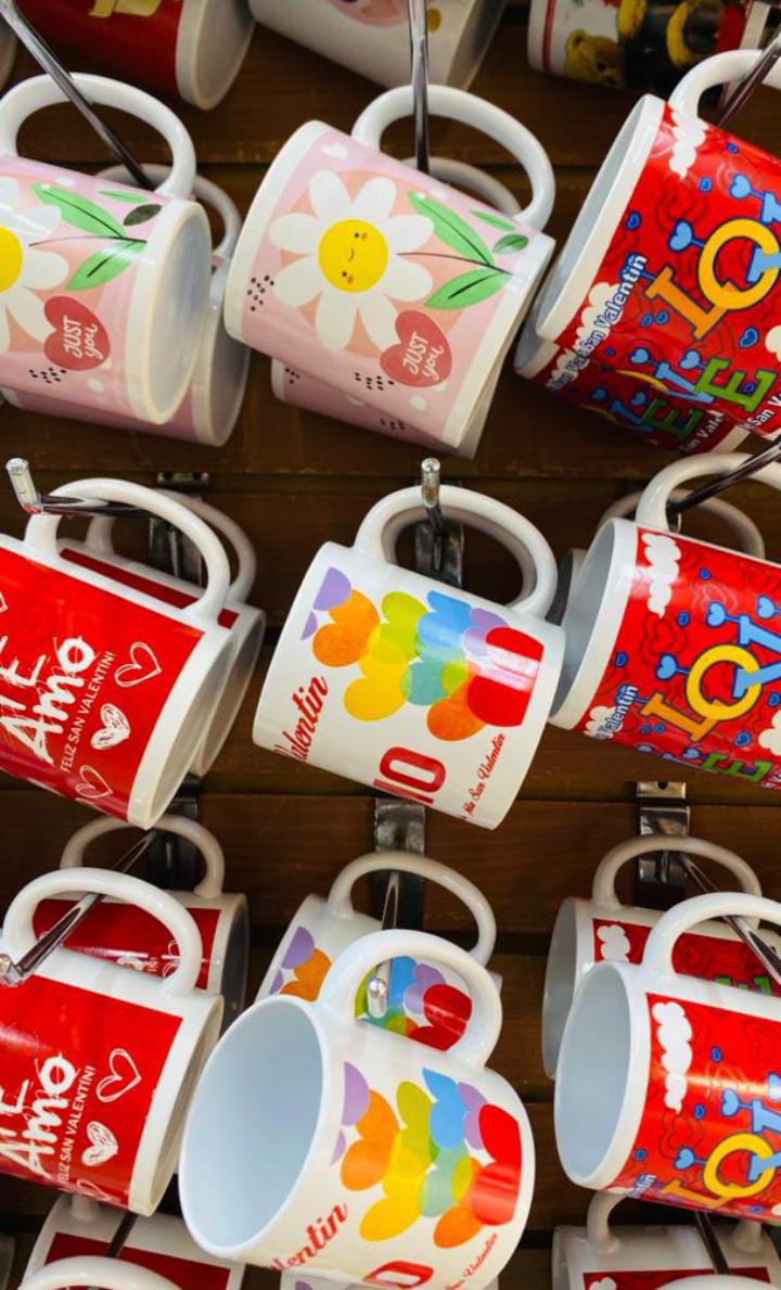 Tazas de Amor x12 unid surtidas