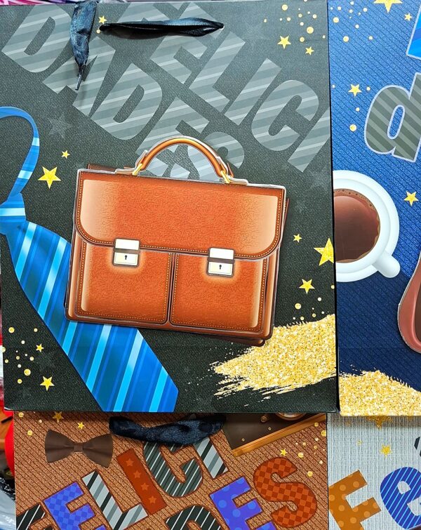 Bolsas Relieve 23x18 Varon Felicid. x12 unid - Image 6