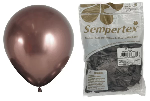 Globos Sempertex R5 Reflex Trufa x50 unid. - Image 2