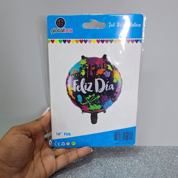 18'' Globos Foil Cumple x12 unid. - Image 2