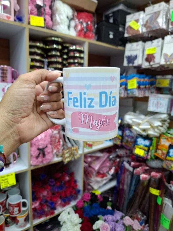 Tazas Feliz Día de la Mujer x12 unid - Image 6