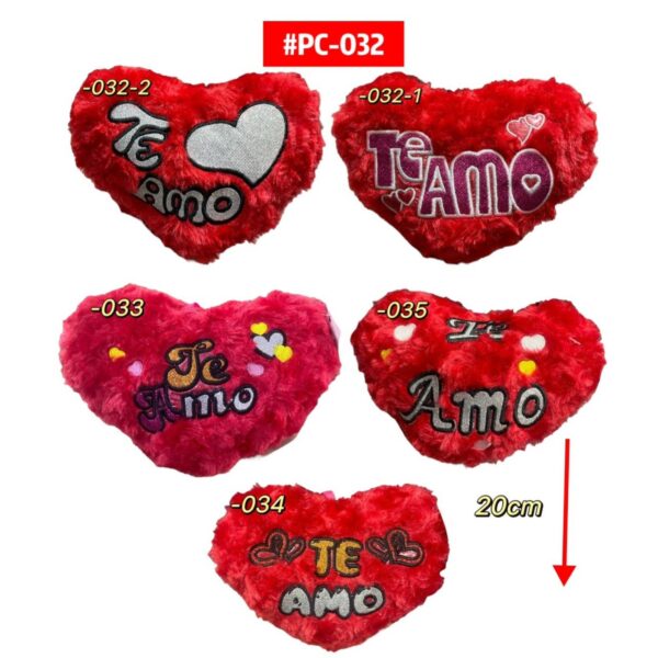 Cojín Te Amo peq 20 cm PC132