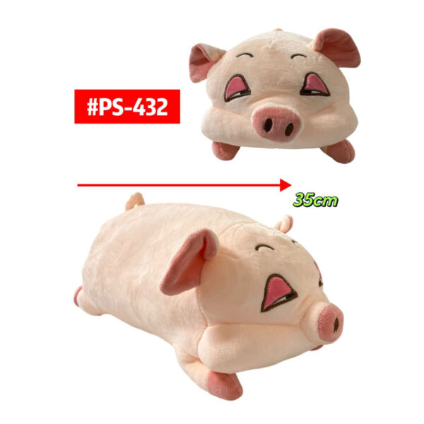 Peluche Cochinito Acostado 35cm #PS432