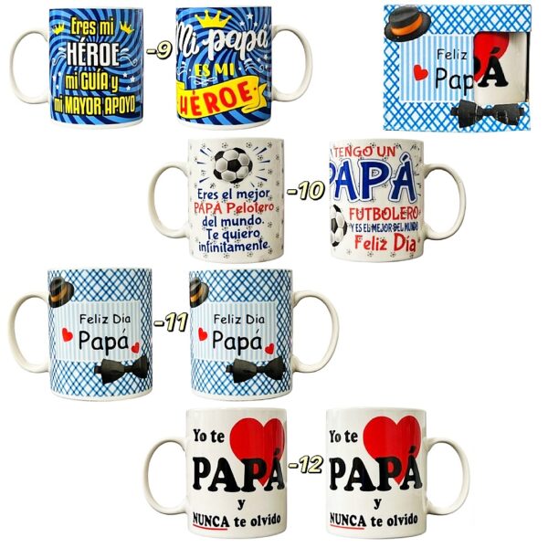 Tazas para Papá c/cajita