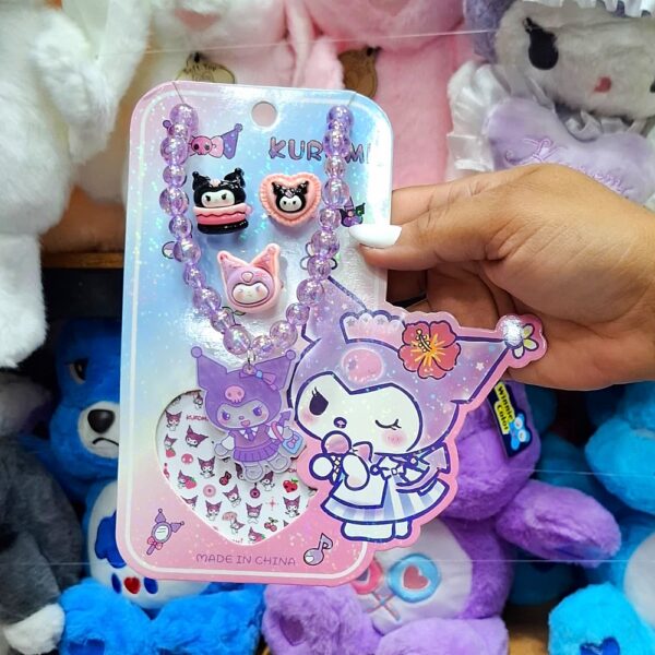 KIT DE ACCESORIOS INFANTILES SANRIO X6 UNID - Image 2