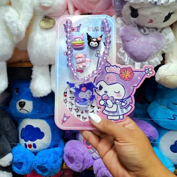 KIT DE ACCESORIOS INFANTILES SANRIO X6 UNID - Image 5