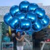 Globos Esferas Azul 4D x6 Unid - Image 2