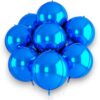 Globos Esferas Azul 4D x6 Unid