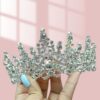 Tiara Metálica Grande Queen - Image 2